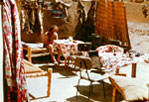 Band-i-Amir Hotelveranda
